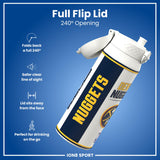 NBA x ION8, Insulated Steel Bottle, Denver Nuggets, 24oz