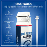 NBA x ION8, Insulated Steel Bottle, LA Clippers, 24oz
