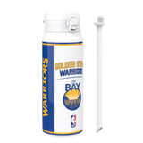 NBA x ION8, Insulated Steel Bottle, GS Warriors, 24oz
