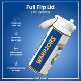 NBA x ION8, Insulated Steel Bottle, GS Warriors, 24oz