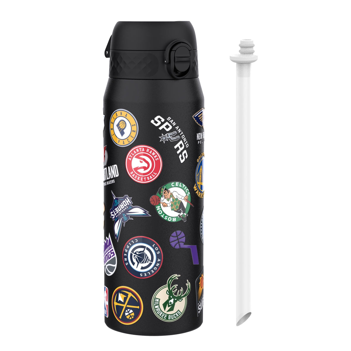 NBA x ION8, Insulated Steel Bottle, Multi Teams, 24oz