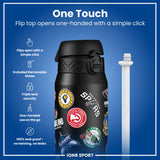 NBA x ION8, Insulated Steel Bottle, Multi Teams, 24oz