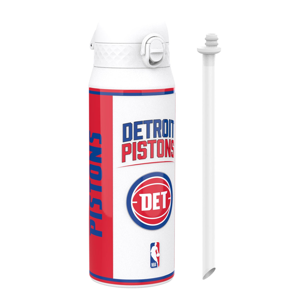 NBA x ION8, Insulated Steel Bottle, Detroit Pistons, 24oz