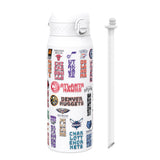 NBA x ION8, Insulated Steel Bottle, Patch Logos, 24oz