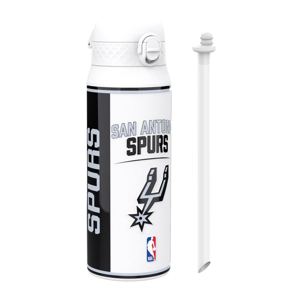 NBA x ION8, Insulated Steel Bottle, SA Spurs, 24oz