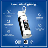 NBA x ION8, Insulated Steel Bottle, SA Spurs, 24oz