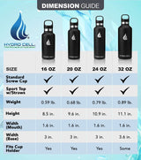 Black 16oz Standard