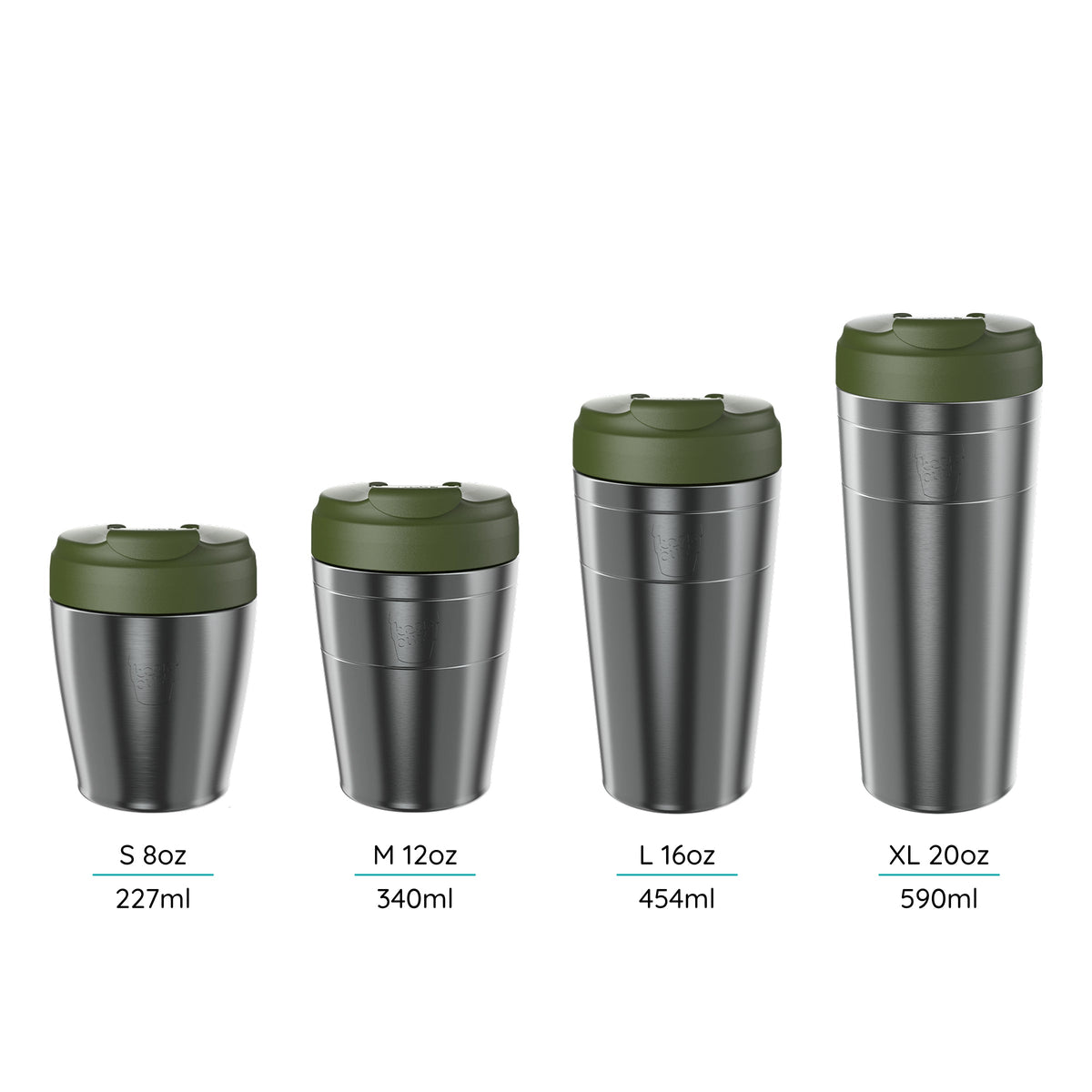 Commuter - 16oz | Emerald Ink (F)