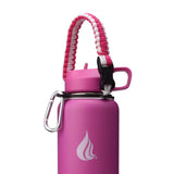 Fuchsia/White Paracord
