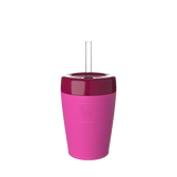 Commuter Cold Cup - 12oz | Fuchsia Burgundy (F)