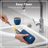 Luma Vacuum Insulated, Flask & Mug, Deep Teal, 24oz