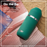 Luma Vacuum Insulated, Flask & Mug, Green, 24oz
