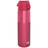 Leak Proof Slim Water Bottle, Recyclon, Half-Cut, Magenta, 18oz