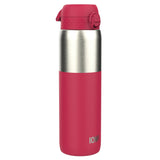 Leak Proof Thermal Water Bottle, Insulated, Half-Cut, Magenta, 31oz
