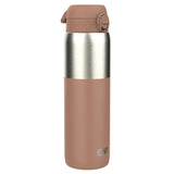 Leak Proof Water Bottle, Stainless Steel, Mocha, 40oz