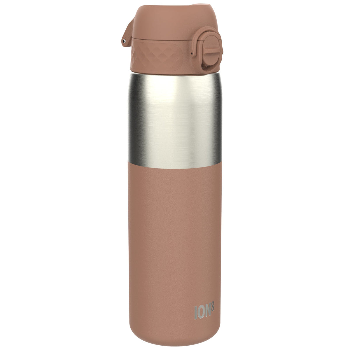 Leak Proof Slim Water Bottle, Stainless Steel, Mocha, 20oz