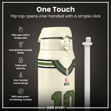 NFL x Ion8 Sports, Insulated Bottle, Icon Series, Bo Nix, 24oz