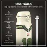 NFL x Ion8 Sports, Insulated Bottle, Icon Series, Caleb Williams, 24oz