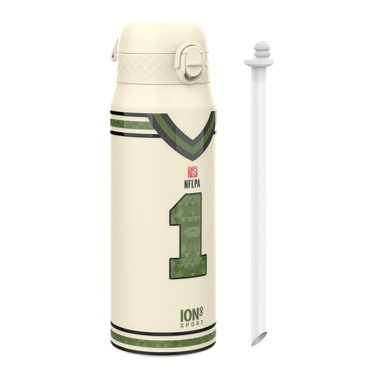 NFL x Ion8 Sports, Insulated Bottle, Icon Series, Jalen Hurts, 24oz
