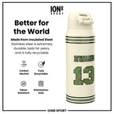 NFL x Ion8 Sports, Insulated Bottle, Icon Series, Mike Evans, 24oz