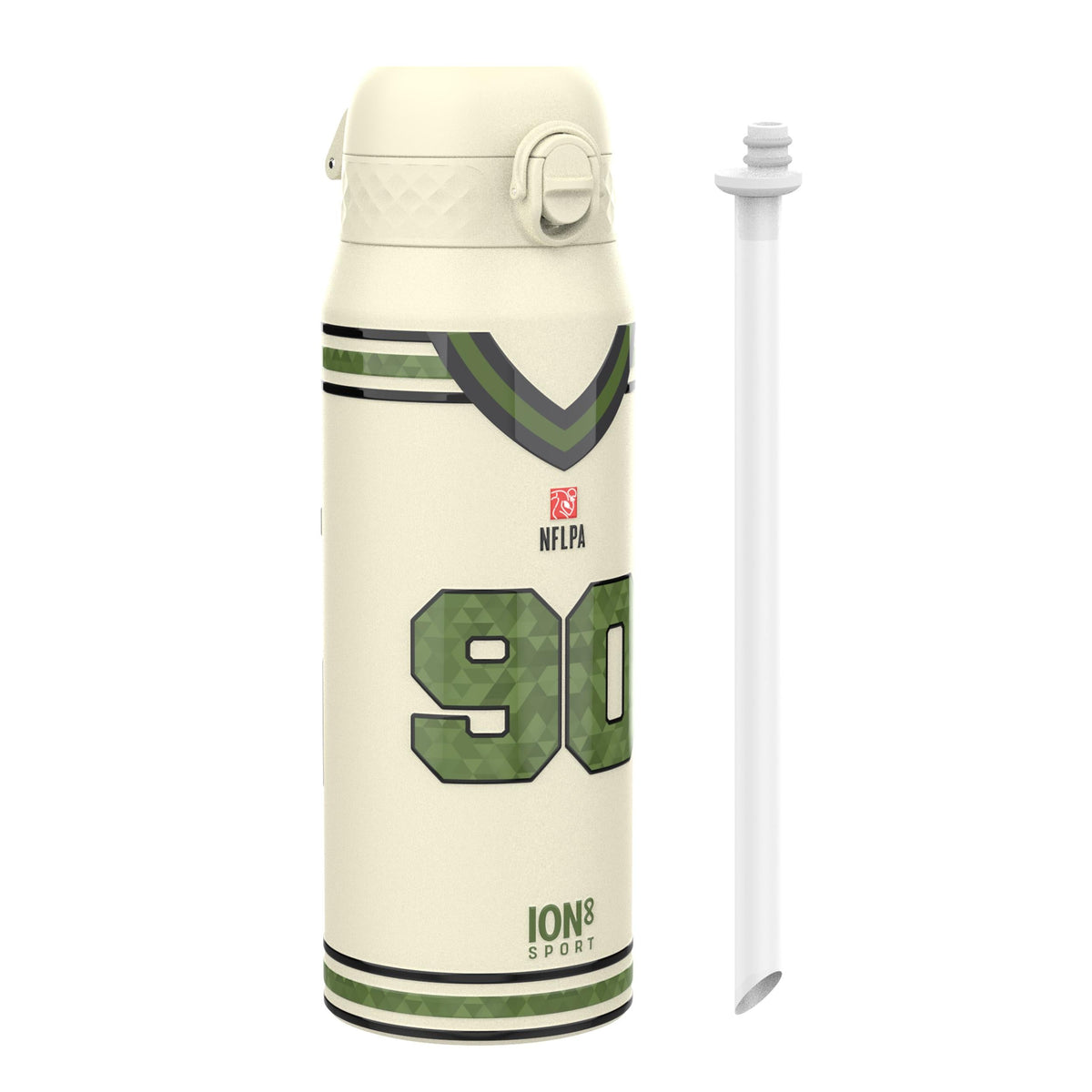NFL x Ion8 Sports, Insulated Bottle, Icon Series, TJ Watt, 24oz