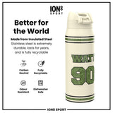 NFL x Ion8 Sports, Insulated Bottle, Icon Series, TJ Watt, 24oz