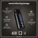 NFL x Ion8 Sports, Insulated Bottle, Locked In Series, Dak Prescott, 24oz
