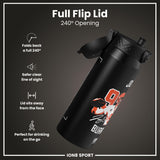 NFL x Ion8 Sports, Insulated Bottle, Locked In Series, Joe Burrow, 24oz