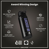 NFL x Ion8 Sports, Insulated Bottle, Locked In Series, Lamar Jackson, 24oz