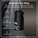NFL x Ion8 Sports, Insulated Bottle, Locked In Series, Ress-Zammit, 24oz