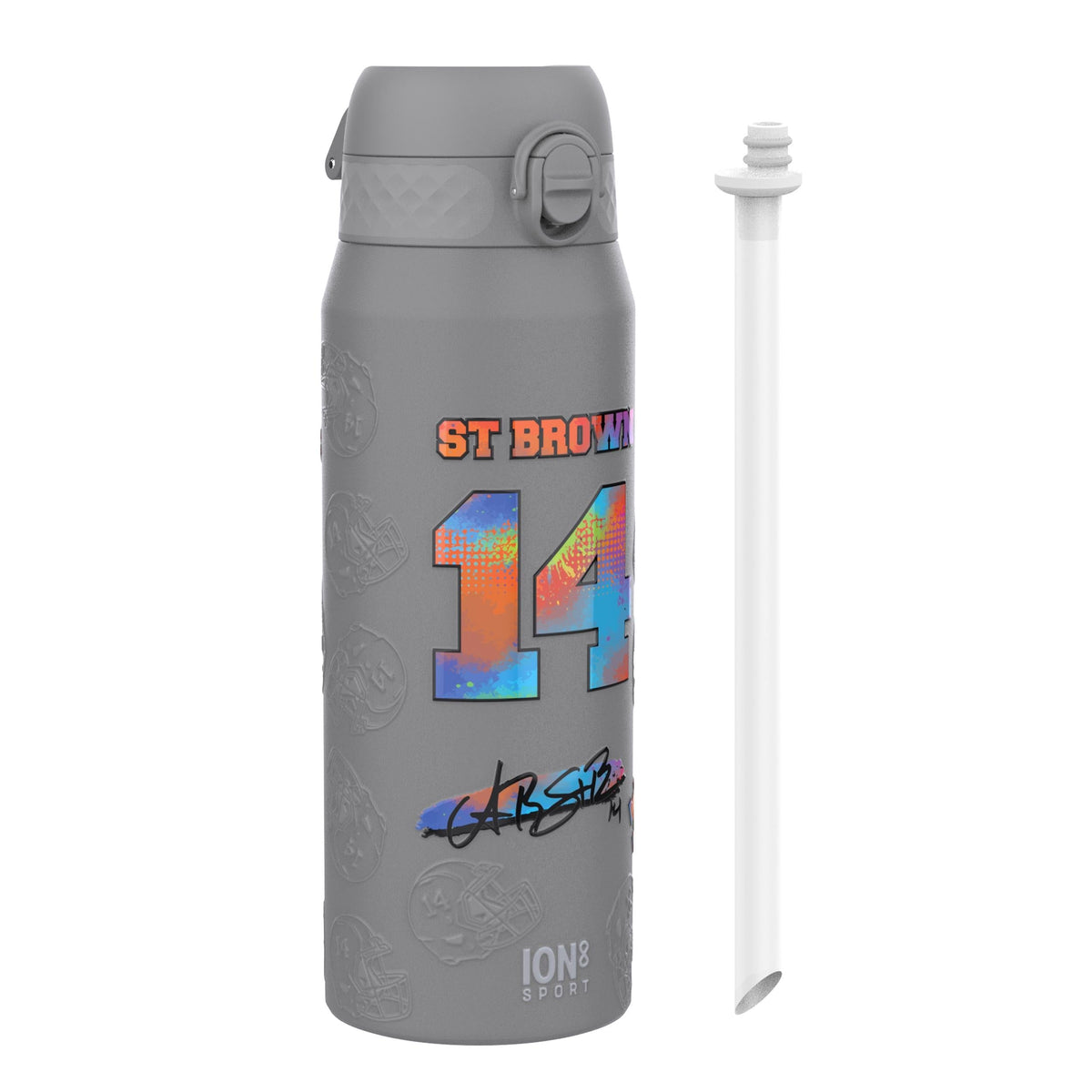NFL x Ion8 Sports, Insulated Bottle, Signature Series, Amon-Ra, 24oz