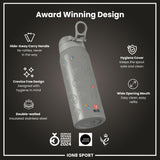 NFL x Ion8 Sports, Insulated Bottle, Signature Series, Ja'Marr Chase, 24oz
