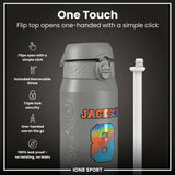 NFL x Ion8 Sports, Insulated Bottle, Signature Series, Lamar Jackson, 24oz