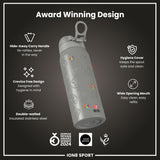 NFL x Ion8 Sports, Insulated Bottle, Signature Series, Lamar Jackson, 24oz