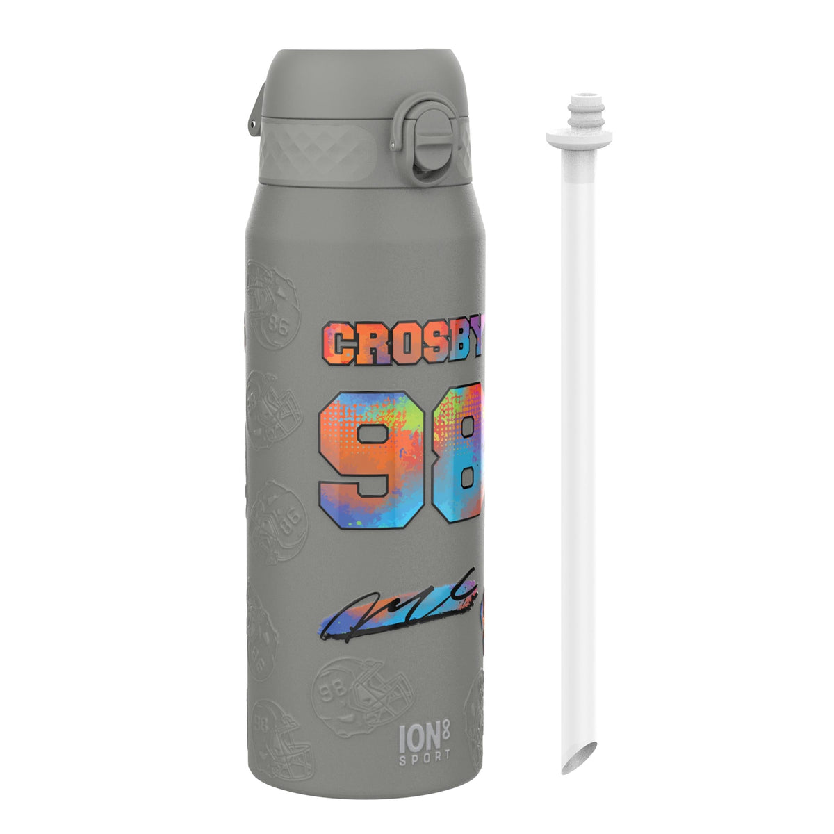 NFL x Ion8 Sports, Insulated Bottle, Signature Series, Maxx Crosby, 24oz