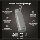 NFL x Ion8 Sports, Insulated Bottle, Signature Series, Sauce Gardner, 24oz