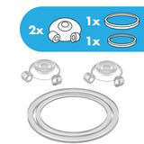 Replacement Seals Leak Proof Water Bottle Accessory, Replacement Seals