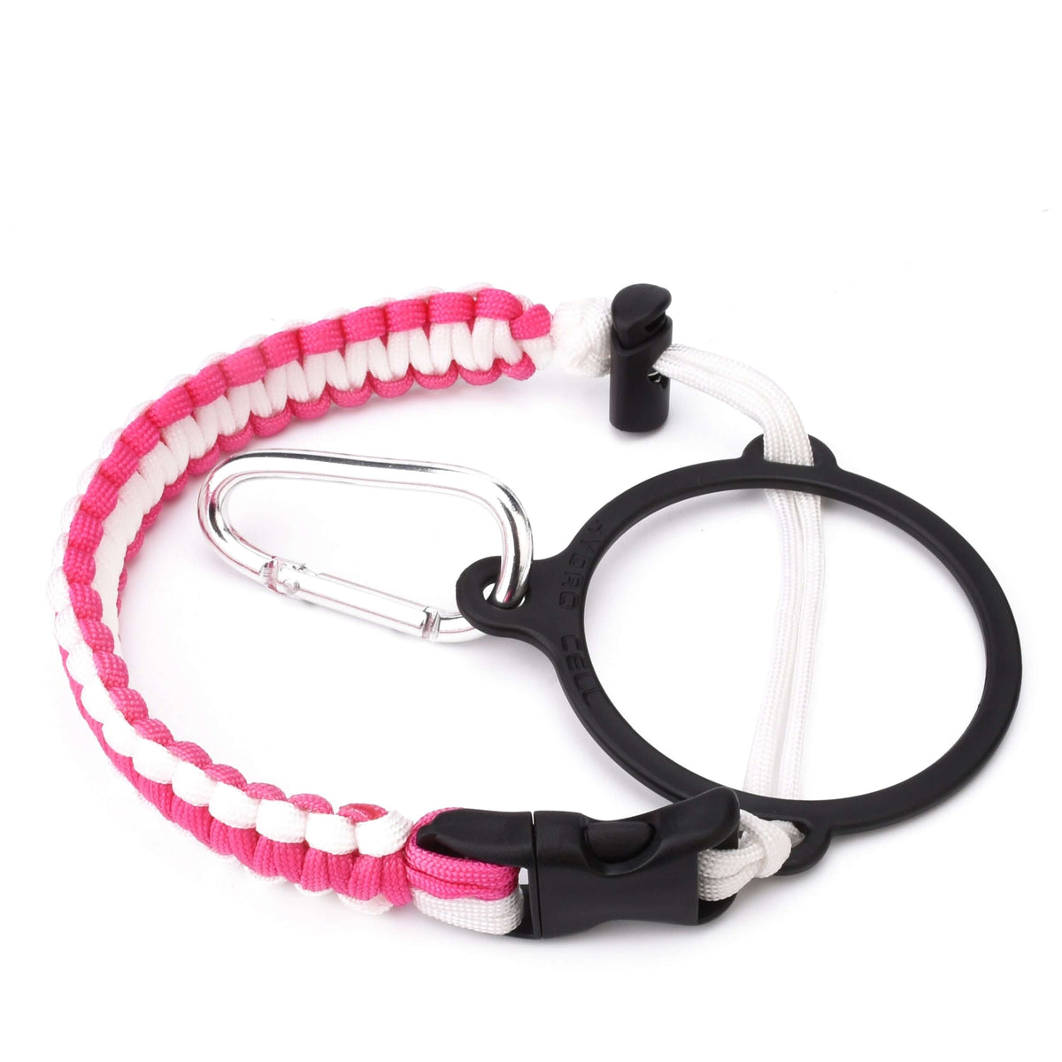 Fuchsia/White Paracord